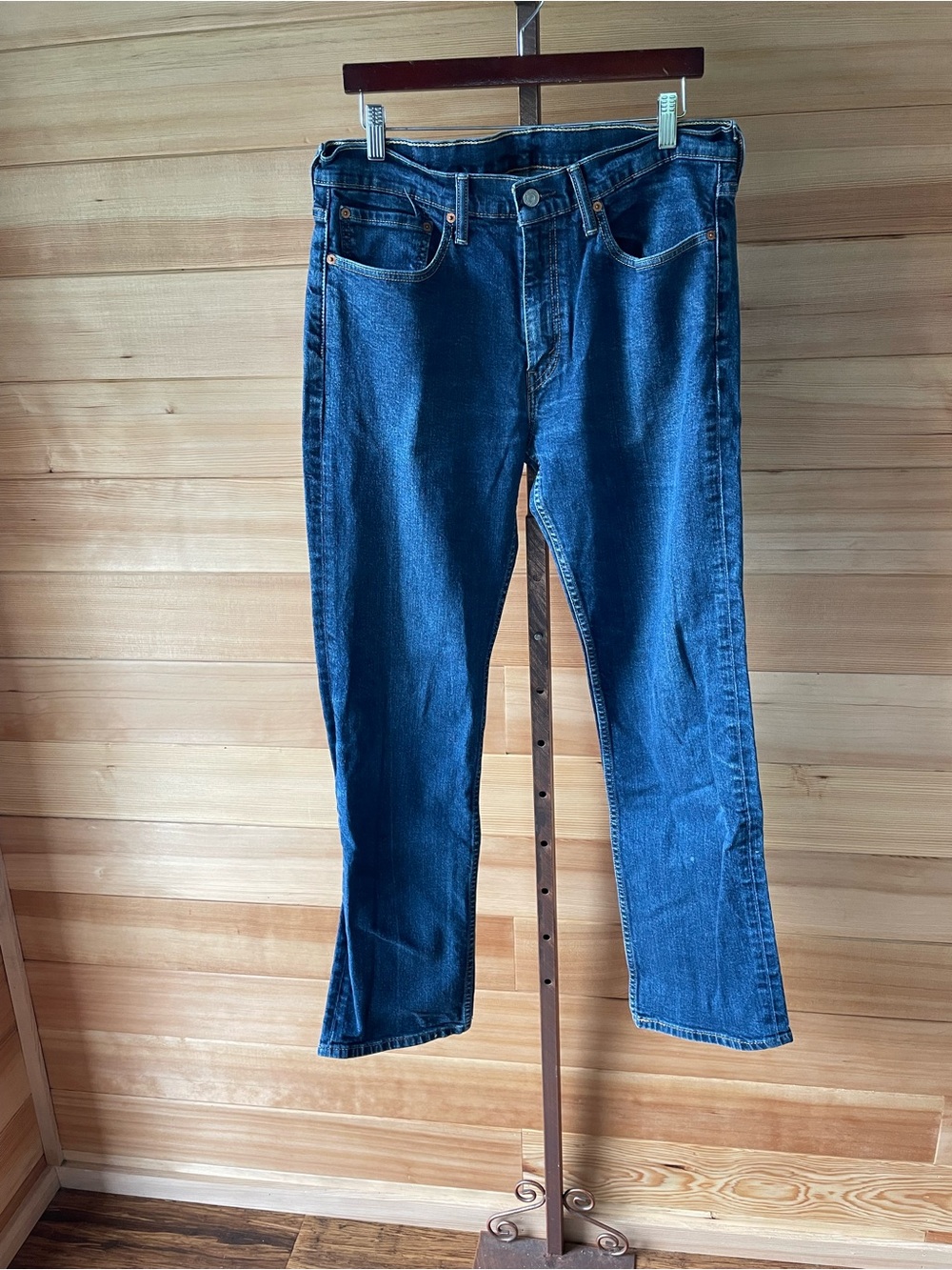 Levi's Men's Indigo Straight Jeans 34x32
